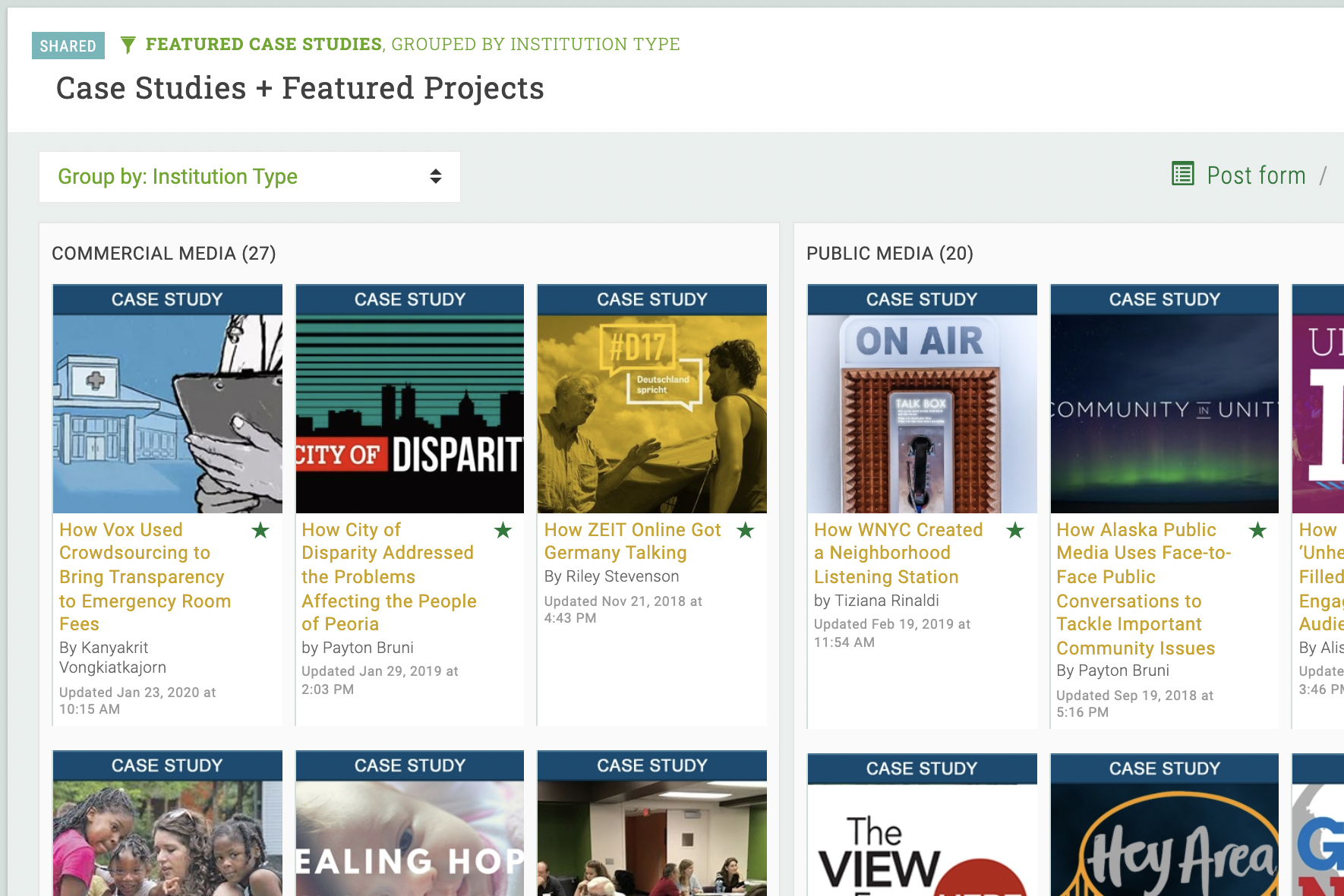 Grouptrail digital transformation dashboard demo